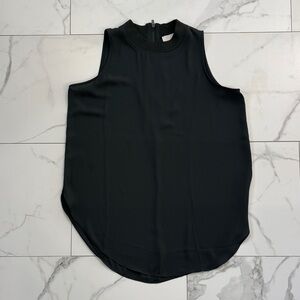 LOFT Dee Olive Sleeveless Blouse